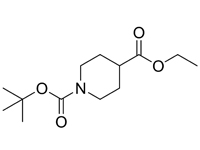 1-(叔丁氧羰基)-4-哌啶甲酸乙酯，98% (HPLC)