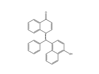 α-萘酚醌苯基甲烷，90%