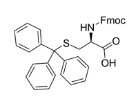 N-[(9H-芴-9-基甲氧基)羰基]-S-(三苯基甲基)-D-半胱氨酸，98%（HPLC)