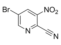 5-溴-2-氰基-3-硝基吡啶，98% (HPLC)