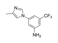 3-(4-甲基-1H-咪唑-1-基)-5-(三氟甲基)苯胺，98%（HPLC)