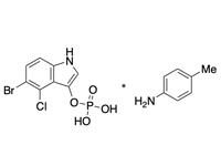 5-溴-4-<em>氯</em>-3-吲哚基磷酸酯對(duì)甲苯胺鹽，99%