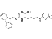 Nε-芴甲氧羰基-Nα-叔丁氧羰基-L-賴氨酸，99%（HPLC)