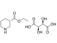 (S)-3-哌啶甲酸乙酯-D-酒石酸鹽，98%