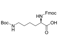 N-alpha-芴甲氧羰基-N-epsilon-叔丁氧羰基-D-賴氨酸，98%（HPLC)