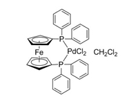 [1,1'-雙（二苯基膦基）二茂鐵]二氯化鈀（II）二<em>氯</em>甲烷絡(luò)合物, 98%（HPLC）