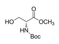 N-(叔丁氧羰基)-D-絲氨酸甲酯，98%（HPLC)